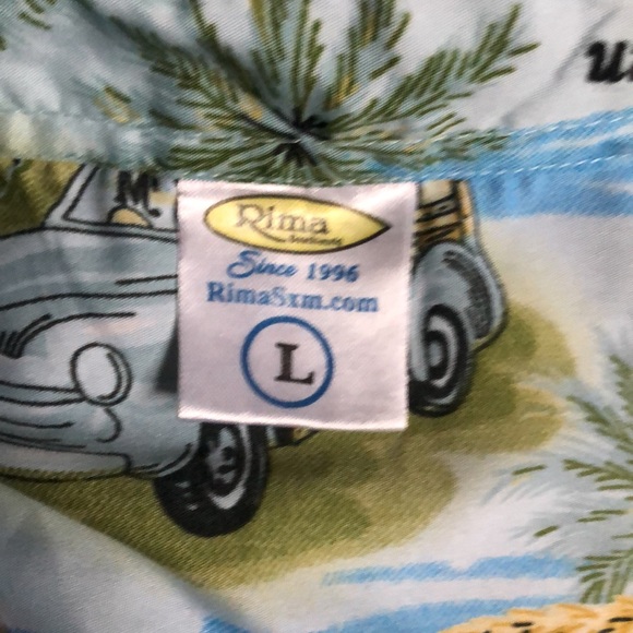 St. Maarten style tiki shirt - Picture 2 of 7